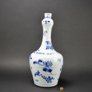 A Transitional Blue and White Porcelain Vase - Robert McPherson Antiques - 24931