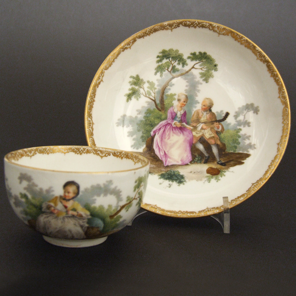 MEISSEN, Academic Period 1763 - 1774 German Hard-Paste Porcelain 