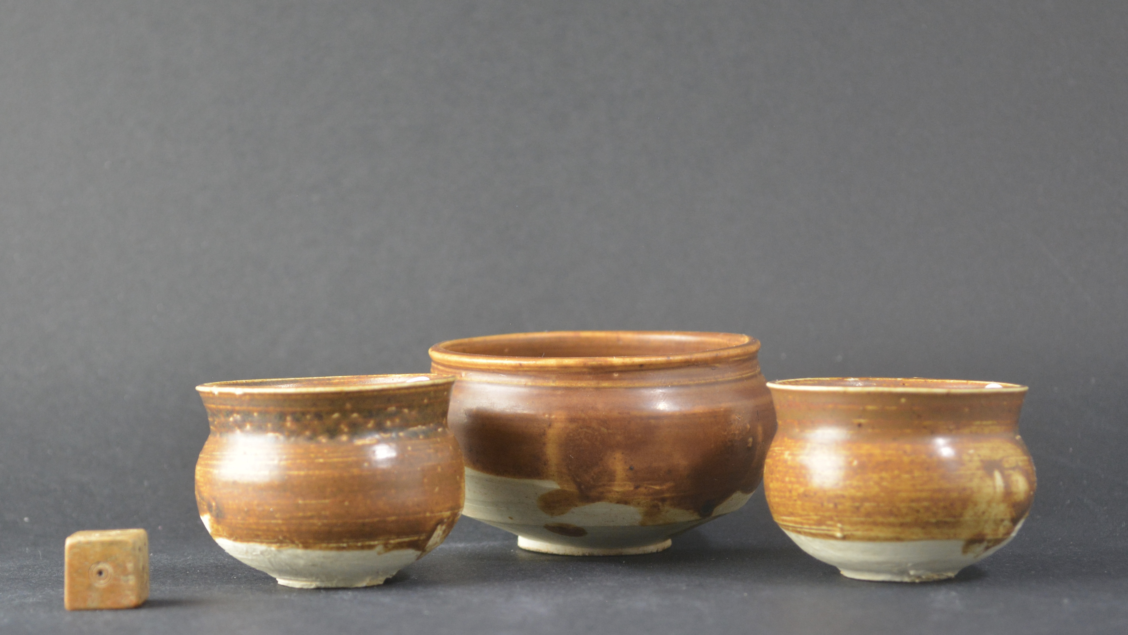 A Group of Song or Jin Russet Glazed Jars