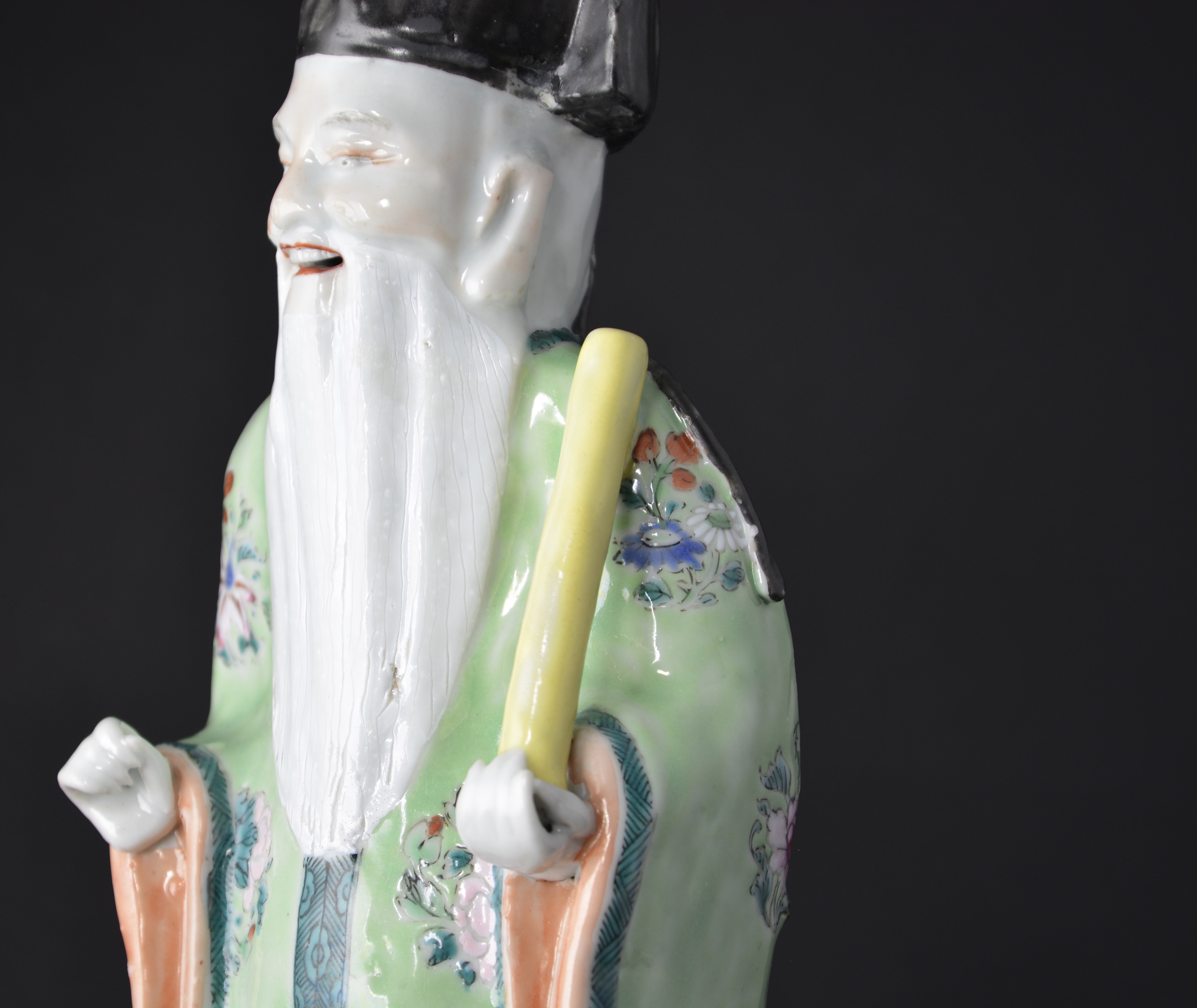 An 18th Century Chinese Export Porcelain Figure of Zhang Guolao ...
