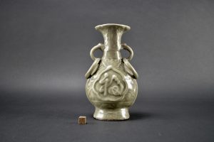 A Ming Celadon Vase. Robert McPherson Antiques - 25647.