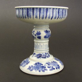 A Vung Tau Porcelain Tazza Kangxi c.1690 - 1700.