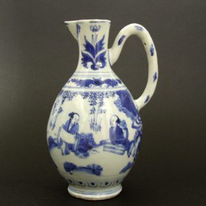 Transitional Porcelain Ewer. Sold by Robert McPherson Antiques - 