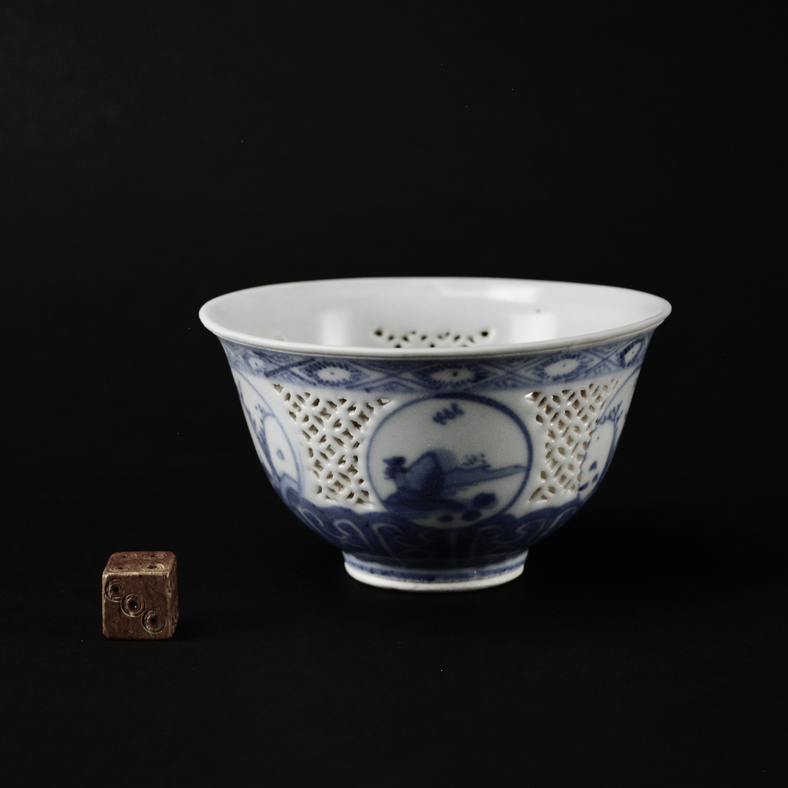 A Transitional Blue And White Porcelain Bowl From The Hatcher Cargo C A Transitional Blue And White Porcelain Bowl From The Hatcher Cargo C