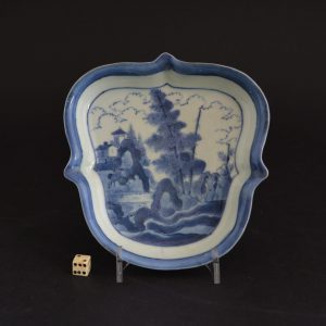 Japanese porcelain dish after Van Frytom