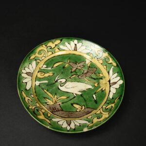 A Ming Lead-Glazed Pottery Dish From the Collection of Soame Jenyns - Robert McPherson Antiques - 25859