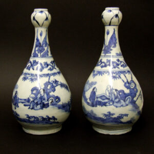 Pair of Transitional vases