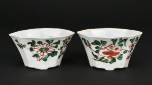 A Rare Kangxi Porcelain Wine Cup from Fujian - Robert McPherson Antiques - 25841