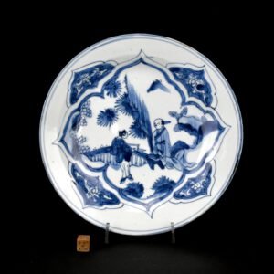 A Ming Porcelain Ko-Sometsuke Dish - Robert McPherson Antiques - 26020