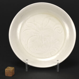 Northern Song or Jin Dingyao Dish 11th or 12th Century - Robert McPherson Antiques - 26082