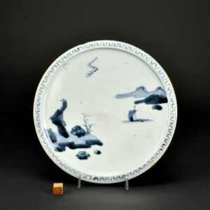 Shoki-Imari Porcelain Dish, Japanese c.1630 -1650 - Robert McPherson Antiques - 26553