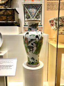 Kangxi Famille Verte Vase.The Lady Lever Art Gallery Lady Lever Art Gallery Port Sunlight Village Wirral CH62 5EQ