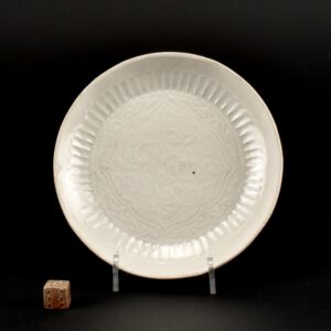 A Small Song or Jin Dynasty Ding Ware Dish - Robert McPherson Antiques - 27338
