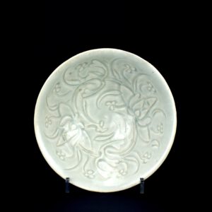 A Rare Southern Song Carved Qingbai Porcelain Bowl, Probably from the Hutian Kilns - Robert McPherson Antiques - 27154.