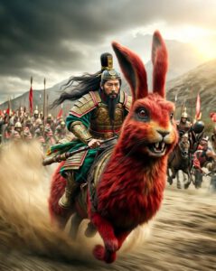 Guandi Riding Red Hare